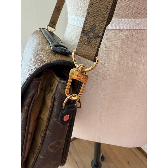 Louis Vuitton Pochette Meti Monogram Reverse Canvas MM Handbag Crossbody - Picture 5 of 12